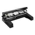 Swingline 3 Hole Punch Heavy Duty, 40 Sheet Capacity Three Hole Puncher 3 Ring, Adjustable 2-4 Hole Paper Punch, Black (74450)