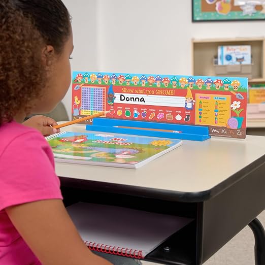 Really Good Stuff 6-Pack Desktop Prop & Park Station | With Adhesive Grip & Separate Components for Optimal Storage