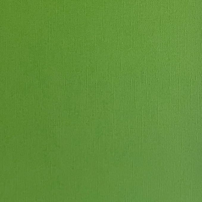 Parsley—12x12 Textured Cardstock | 80lb Textured Green Scrapbook Paper | Premium Cardstock for Cricut Cutting | 25 Sheets