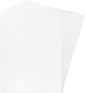 8.5x11 Linen Cardstock Textured Paper White 100lb | Goefun Heavy Duty Linen Letter Paper, Thick Card Stock White Printable for Invitations, Resume, Letter, Cardmaking, 100 Pack