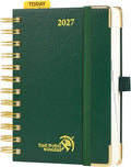 POPRUN 2027 Daily Planner One Page Per Day, 4.25" x 6.25" Small Calendar