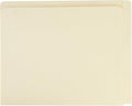 Smead Conversion File Folder Top and End Tab, Letter Size, Manila, 100 per Box (24190)