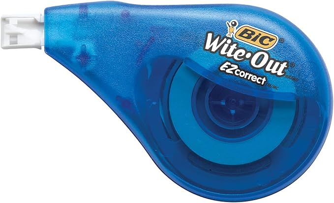 BIC Wite-Out Brand EZ Correct Correction Tape, White, 35 Count Total (35 Count Total)