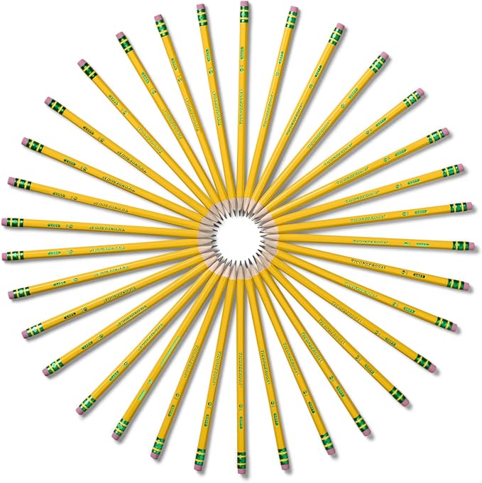 Ticonderoga Wood-Cased Pencils, Pre-Sharpened