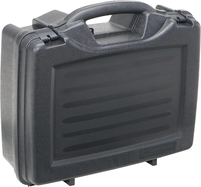 Plano Gun Guard SE Four Pistol Access Case, Black, Handgun and Accessory Case, Lockable Pistol Case for Airline Travel, Hard Plastic Pistol Case