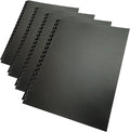 GBC Poly Binding Cover, 11"x8-1/2", 100% Recycled, Black, (25818) (Pack of 100)