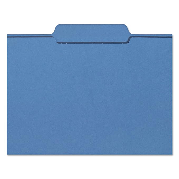 Smead File Folders Letter Sized, 1/3-Cut Tab, Assorted Positions, Letter Size, Assorted Primary Colors, 100 Per Box (11943)