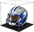 Acrylic Display Case 12x12x12 Inch, Clear Collectible Display Box with Matte Black Base, Dustproof Showcase for Figures, Models, Sports Memorabilia – Easy Self Assembly