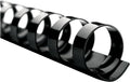 GBC 4000104 CombBind Standard Spines, 3/4" Diameter, 160 Sheet Capacity, Black (Box of 100)