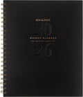 AT-A-GLANCE 2026 Planner, Weekly & Monthly, 8.5" x 11", Large, Signature Lite, Black (YP905L0526)