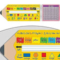 Really Good Stuff Zaner-Bloser Pencil Desktop Nameplates, 24-Pack