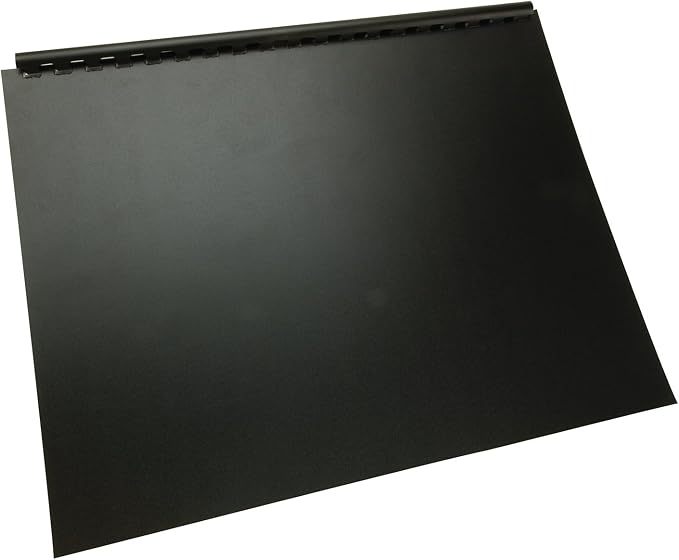 GBC Poly Binding Cover, 11"x8-1/2", 100% Recycled, Black, (25818) (Pack of 100)