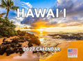 Hawaii Calendar 2027 Hawaiian Tropical Beach Maui Kauai Monthly Wall Calender 12 Month | American Made In The USA