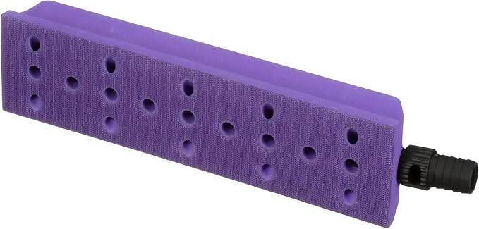 3M Hookit Dust Extraction Flexible Sanding Block, 35827, 273 mm x 67 mm | 1 Sanding Block, Lightweight, Flat, Restore contours and bodylines