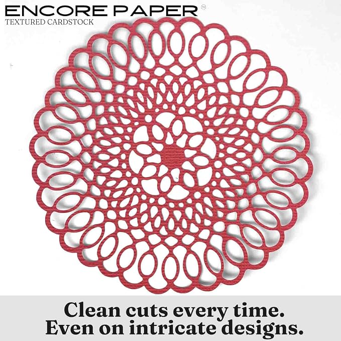 LOVABLE—12x12 Textured Cardstock | 80lb Textured Pink Scrapbook Paper | Premium Cardstock for Cricut Cutting | 25 Sheets