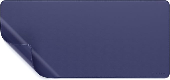 Satechi Vegan Leather Desk Mat, Scratch & Water Resistant, Future Dusk | Easy to clean, 26.8 x 12.4 x 0.1 inches, for office, home