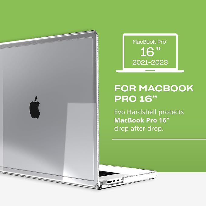 Tech21 Evo Hardshell for MacBook Pro 16" (2021-2023) - Clear