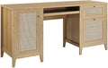 Modway Soma Desk, Oak, 63"