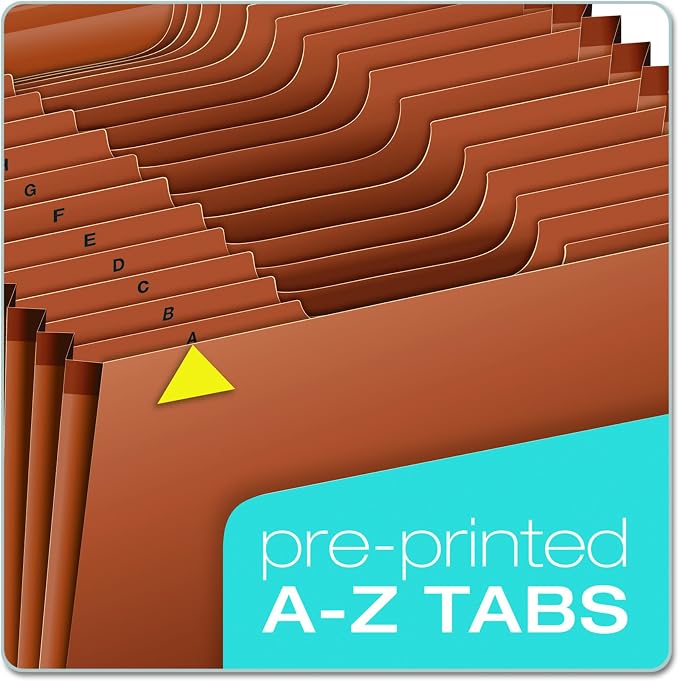 Pendaflex Globe-Weis Conversion File Jackets and Pockets, (PFXR119ALHD), Brown, Legal (Pack of 5)