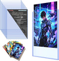 10ct Current Comic Book Toploaders - Crystal Clear Rigid Protectors | Protect Modern Comics from Scratches, Dust and Moisture, Rigid Clear Holders Provide Safe Storage and Display Protection