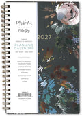Blue Sky 2027 Weekly & Monthly Planner Calendar, 5"x8", Midnight Garden