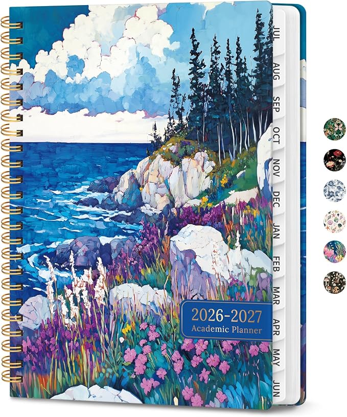 ZOTIA Planner 2026-2027, Jul 2026-Jun 2027 Weekly & Monthly Calendar
