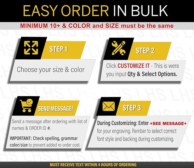 Engraved Custom Door Plate Celestial Blue Plastic Office Door Sign with Gold Letters - Made in USA 2x4 S1