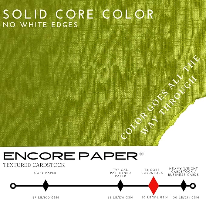 Green Iguana—12x12 Textured Cardstock | 80lb Textured Green Scrapbook Paper | Premium Cardstock for Cricut Cutting | 25 Sheets