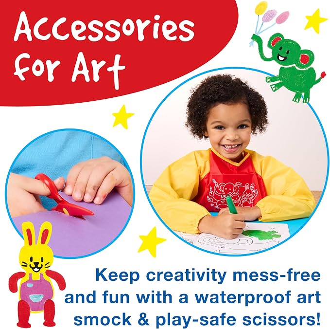 Faber-Castell Little Creatives ArtPlay Set, 15 Piece Kids Art Set