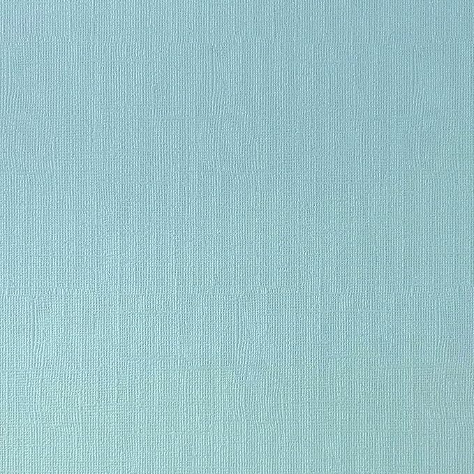 Waterfall—12x12 Textured Cardstock | 80lb Textured Blue Scrapbook Paper | Premium Cardstock for Cricut Cutting | 25 Sheets