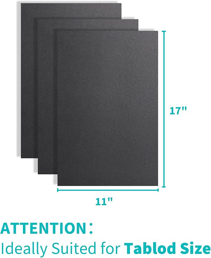Binditek 16 Mil Sand-Textured Binding Covers, 11 x 17 Inches, Navy, 100Pack | Heavy-duty Presentation Binding Covers, 11" x 17" Ledger/Tabloid Size, Subtle Matte Finish, Square Corners, Unpunched