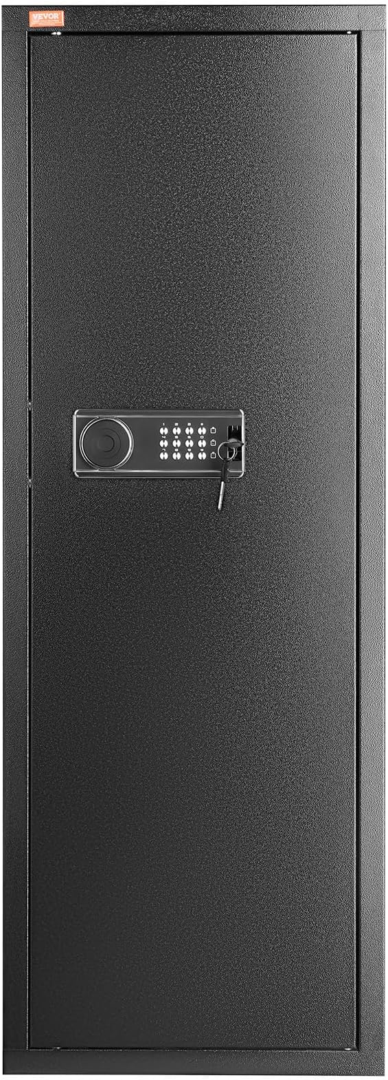 VEVOR Rifle Safe with Digital Keypad up to 8 Gun, Tall Gun Storage Cabinet with Removable Shelf, Quick Access for Home Shotguns and Rifles (Assembly Required)
