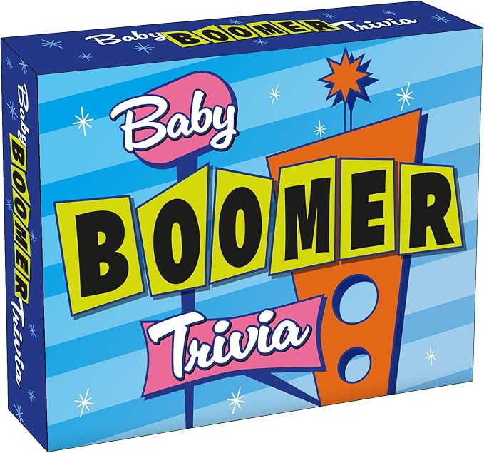 Baby Boomer Trivia 2026 Daily Desk Calendar: Boxed Page-a-Day Fun Facts & Quiz Calendar with Day-to-Day Nostalgic Questions, Pop Culture & Throwback Challenges