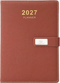 2027 Daily Planner – One Page Per Day, 12-Month Calendar Book(Jan–Dec 2027)