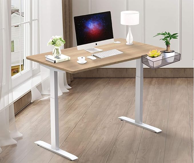 Under Desk Drawer, Clamp on Desk Organizer Under Table Hanging Desk Storage | 2PCS under desk organizer: clamp on desk drawer, under desk basket, hanging desk storage, clamp on undertable shelf, no-drill