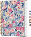 Taja Planner 2026-2027, Jul 2026-Jun 2027 Monthly & Weekly Calendar Planner | 6.3" x 8.5", Hardcover Academic Calendar, Teacher Student Agenda Book with Tabs, School Office Supplies, Soft Blossoms