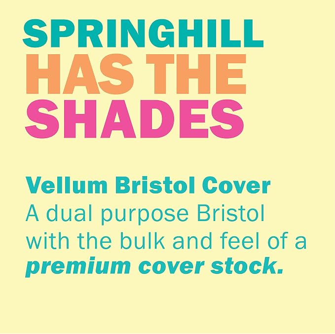 SGH036000 - Springhill Vellum Bristol Copy Multipurpose Paper