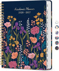 Taja Planner 2026-2027, Jul 2026-Jun 2027 Monthly & Weekly Calendar Planner | 8.5" x 11", Hardcover Academic Calendar, Teacher Student Agenda Book with Tabs, School Office Supplies, Ink Blossoms