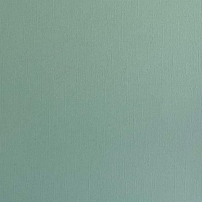 Bayou—12x12 Textured Cardstock | 80lb Textured Blue-Green Scrapbook Paper | Premium Cardstock for Cricut Cutting | 25 Sheets