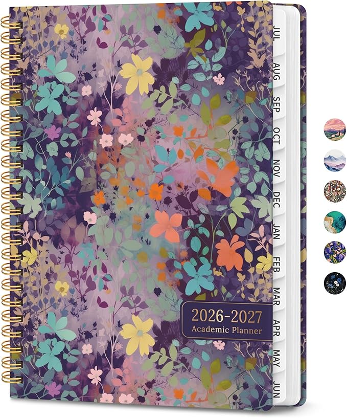 ZOTIA Planner 2026-2027 Weekly & Monthly Calendar Planner Jul 2026-Jun 2027