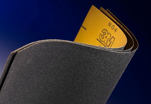 3M Wetordry Abrasive Sheet, 401Q, 02044, 2000+ Grade, 5 1/2 in x 9 in | 50 Sheets, Fast Cutting, Auto Body Sanding, Paint Finishing