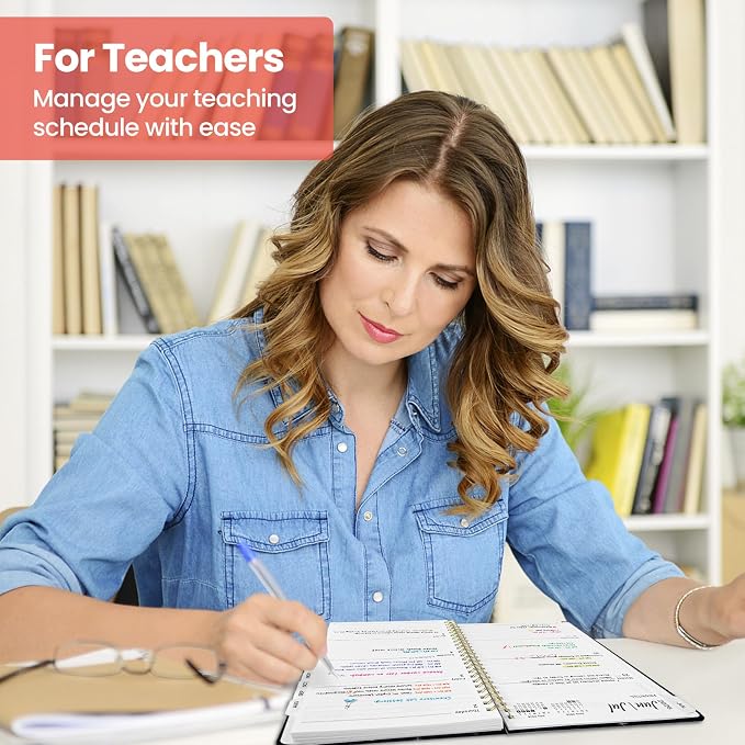 ZOTIA Academic Planner 2026-2027, Monthly & Weekly Jul 2026-Jun 2027 | Forest Myth, 6.3" x 8.5" Calendar Planner for Women, Hardcover Pretty Organizer for Women, School Office Home Supplies