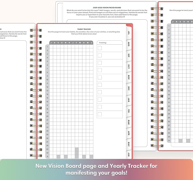 Blue Sky Gen Z 2025-2026 Weekly & Monthly Academic Planner, 5"x8", Gladys