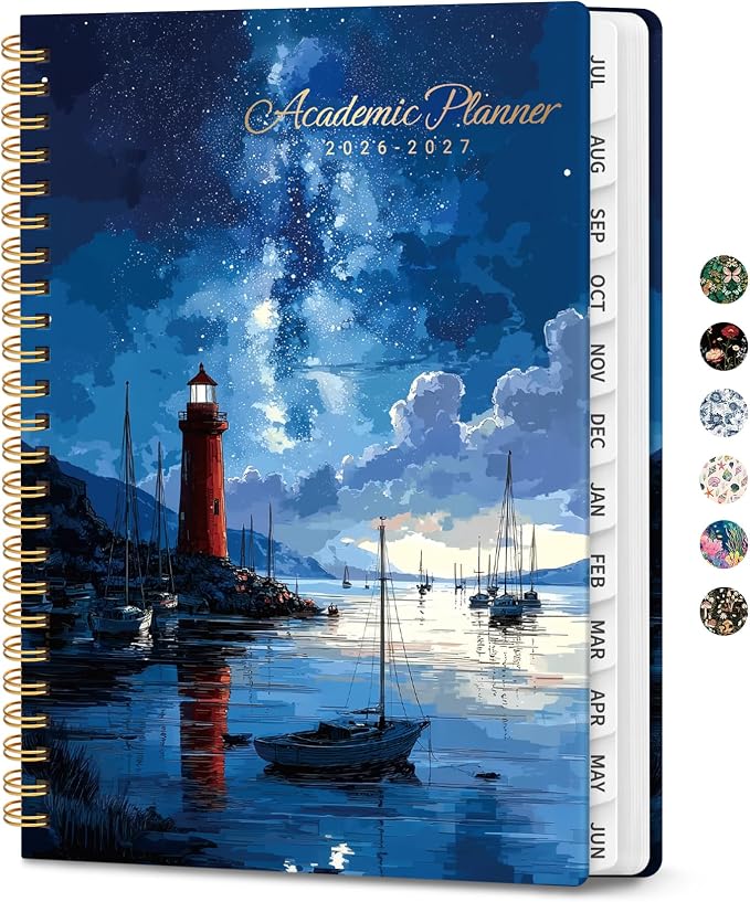 ZOTIA Planner 2026-2027, Jul 2026-Jun 2027 Weekly & Monthly Calendar