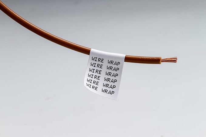 Brady Authentic (M21-750-499) Multi-Purpose Nylon Label for General ID, Wire Marking, and Lab, Black on White- Designed for M210, M210-LAB, M211, BMP21-PLUS and BMP21-LAB Printers, .75" W 16' L
