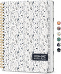 Planner 2026-2027, Jul 2026-Jun 2027 Monthly & Weekly Planner Calendar | 6.3" x 8.5", Hardcover Academic Spiral Pretty School Planning Book for Women, Teacher, Student, Butterfly Grove