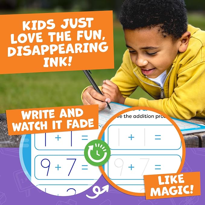 Magic Grooved Writing Practice Books for Kids 3-7
