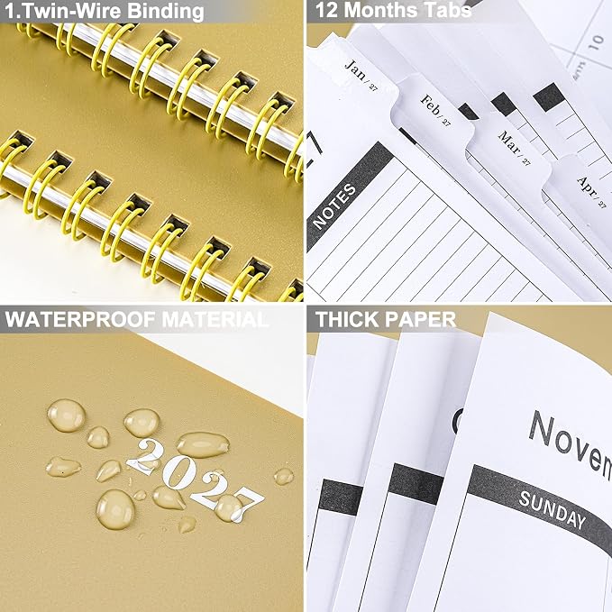 2027 Monthly Planner, Jan 2027 - Dec 2027 Planner