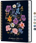 Taja Planner 2026-2027, Jul 2026-Jun 2027 Monthly & Weekly Calendar Planner | 6.3" x 8.5", Hardcover Academic Calendar, Teacher Student Agenda Book with Tabs, School Office Supplies, Bold Bouquet
