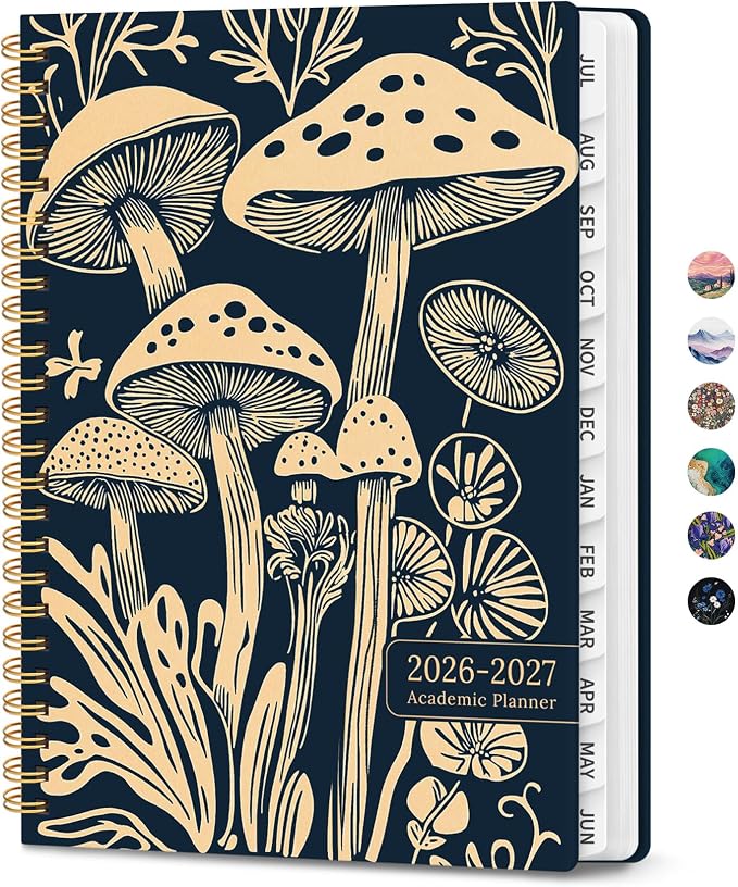ZOTIA Planner 2026-2027 Weekly & Monthly Calendar Planner Jul 2026-Jun 2027